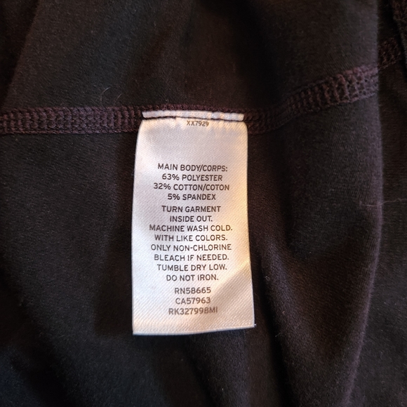 Z by Zella Black Active Short Sleeve Tee womens size xl - Picture 7 of 9